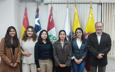 Reunión del Comité de Futuro con Parlamento Andino Universitario de la PUCP