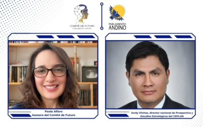 El Comité del Futuro y el CEPLAN exploran la posibilidad de elaborar un plan en conjunto sobre el futuro y la integración andina